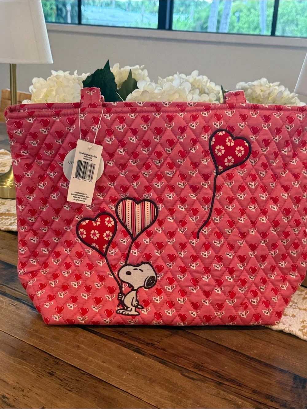 Vera Bradley Pink Quilted Small Tote -Love is in the Air🩷♥️